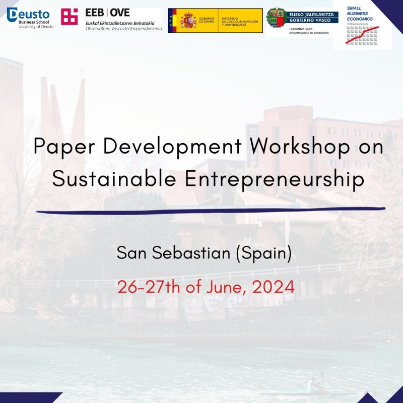 Paper Development Workshop “The Antecedents and Impact of Sustainable Entrepreneurship: An International Perspective”