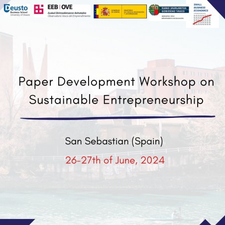 Paper Development Workshop “The Antecedents and Impact of Sustainable Entrepreneurship: An International Perspective”