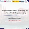 Paper Development Workshop “The Antecedents and Impact of Sustainable Entrepreneurship: An International Perspective”